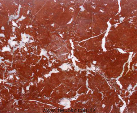 Marbre veiné rouge du Languedoc