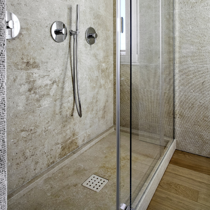 Receveur de douche en marbre